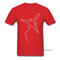 Men Tshirt Air Plane Tshirt T Contrails Slight Delay Father Day Red Clothes Tees L