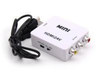 ตัวแปลงสัญญาณ Hdmi to Av Converter Adapter (สีขาว)