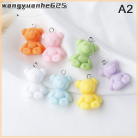 [WYH Store] COD 10pcs Bear จี้เสน่ห์สำหรับสร้อยคอสร้อยข้อมือ DIY ต่างหูเครื่องประดับหมี