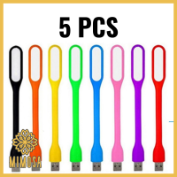 MIMOSA (5 ชิ้น) ไฟ USB คละสี  หลอดไฟ LED USB 5W แบบพกพา LED Portable Lamp