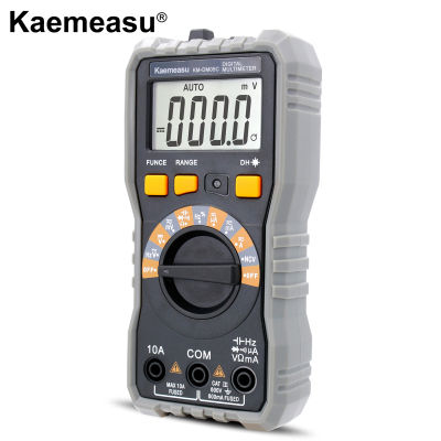 Kaemeasu กม.-DM05C มัลติมิเตอร์แบบดิจิทัลจำนวน6000ชุด Ture RMS จอแสดงแรงดันไฟฟ้าไฟฟ้ากระแสตรง/กระแสสลับแสดงมิเตอร์แอลซีดีช่วงอัตโนมัติความแม่นยำสูงป้องกันการเผาไหม้อัจฉริยะความถี่ความจุต้านทานแอมมิเตอร์ไดโอดต่อเนื่องทดสอบที่ทดสอบไฮโกรมิเตอร์ปิดไฟหลังอัตโน