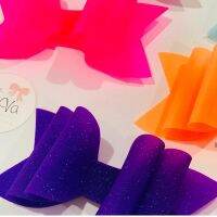 [HOT YIXLLXJKWKGH 108] 3.5นิ้วกันน้ำเจ้าหญิง Hairgrips วุ้นโบว์ผมโบว์ H Airpins พรรคเต้นรำโบว์กิ๊บเคลือบพื้นผิว G Litter โบว์
