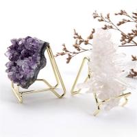 【CC】✁◘♚  Metal Display Easel Rack Agate Crafts Holder Support Supplies Storage Decoration