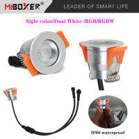 Mier มินิ3วัตต์สีเดียวคู่สีขาว Rgbrgbw นำสปอตไล LED ดาวน์ไลท์ DC12V IP66กันน้ำ *