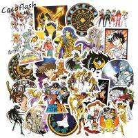 10/50 Pcs/Pack Cartoon Anime Saint Seiya Militant Style Toy Stickers For Motorcycle Skateboard Laptop Bicycle Trunk Backpack Stickers Labels