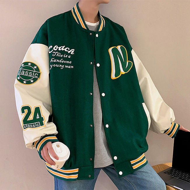 jk-court-เสื้อแจ็คเก็ตผู้ชายเสื้อเบสบอล2023เทรนด์ลำลองใหม่สำหรับเสื้อแบบหลวมฤดูใบไม้ผลิและฤดูใบไม้ร่วง