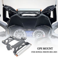 ใหม่รถจักรยานยนต์ GPS ศัพท์นำทางวงเล็บ USB &amp; Wireless Charger Holder Mount Stand สำหรับ Honda NSS 350 NSS350 2023