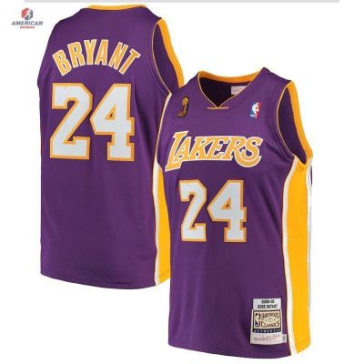 เสื้อกีฬาบาสเก็ตบอล 8 Kobe Bryant 24 2023NBA Los Angeles Lakers สําหรับผู้ชาย