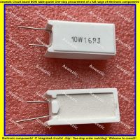 10Pcs 10W16RJ RX27 5 SQM Vertical Cement Resistance 10W16ohm 10W16R 10W16ΩJ Ceramic Resistance Precision ±5 Power Resistance