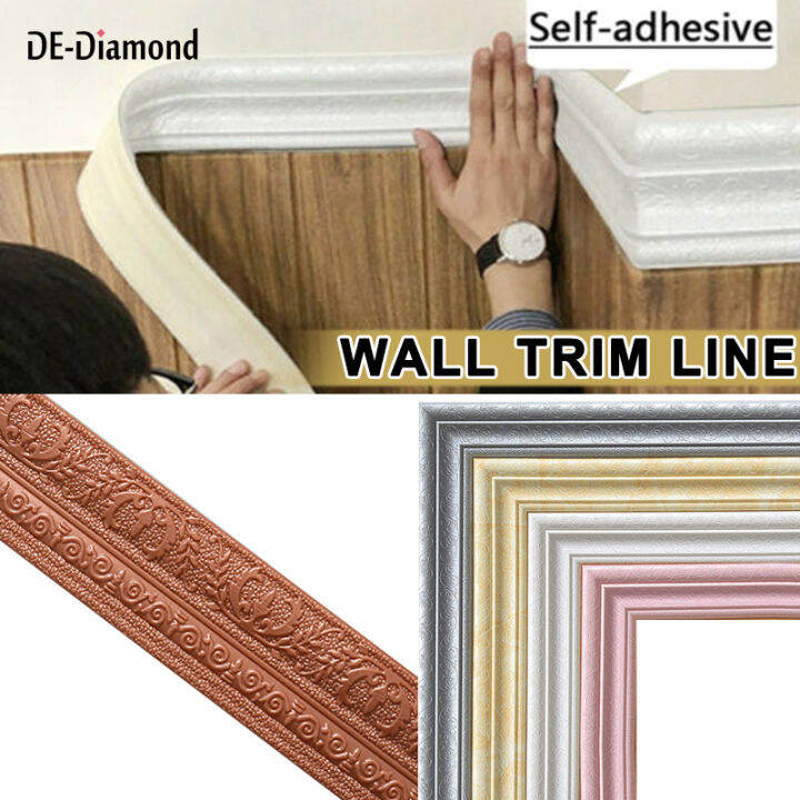 de-wall-trim-line-skirting-border-3d-pattern-sticker-decoration-self-adhesive-waterproof-3d-foam-wallpaper-strip-wainscoting-frame