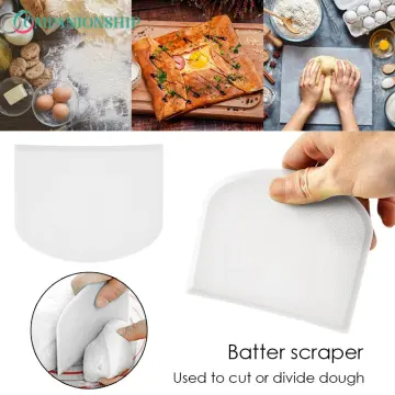 Dough Scraper, Plastic Pastry Bread Dough Cutter, Bread Scraper Tool For  Pizza, Dessert, Cake