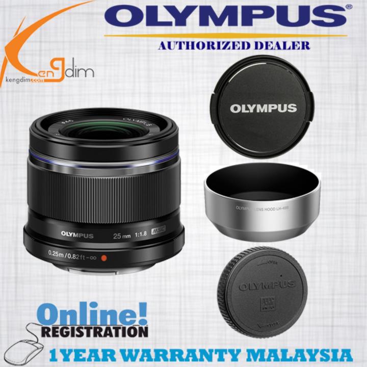 Olympus M.Zuiko Digital 25mm f/1.8 Lens (Black)(OLYMPUS MALAYSIA 1