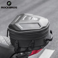 ROCKBROS รถจักรยานยนต์หมวกกันน็อคกระเป๋า20-35L Extensible ถุงเก็บกันน้ำอานกระเป๋าเปลือกแข็งอัศวินกระเป๋าเป้สะพายหลัง