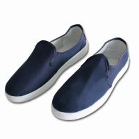 Esd Shoes kasut esd Cleanroom Shoes Anti Static Shoes White Navy blue Putih Uni Safety ESD Shoe Four Eye four holes PU Industrial Factory