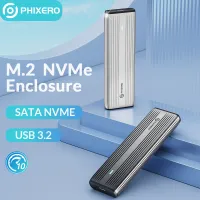 M.2โฟนแบบ Dual Portocol SSD Nvme Enclosure 10Gbps SSD เพื่ออะแดปเตอร์ USB NGFF SATA เคสภายนอก Type C HD กล่องเก็บของสำหรับ PC Mac