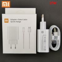 [CNIU digital accessories] ที่ชาร์จความเร็วสูง Xiaomi 27W EU QC4.0อะแดปเตอร์ชาร์จเร็วสายเคเบิล Type C สำหรับ Mi 11 10 9 Note10 Lite Poco F2 X3 Redmi Note 9S K40 Pro