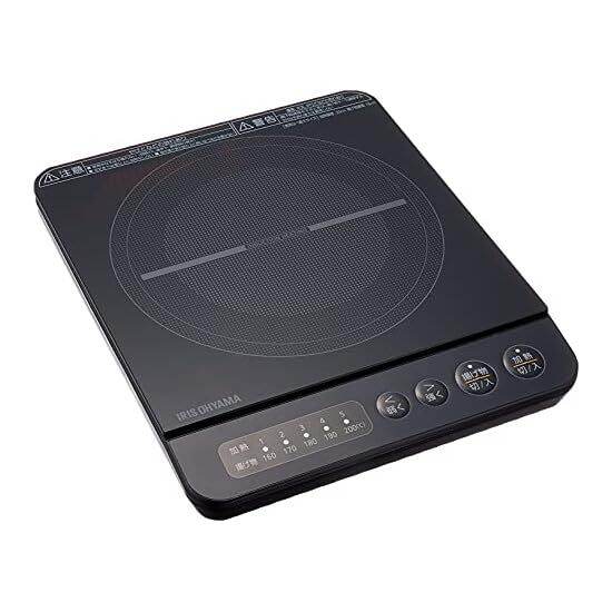 Iris Ohyama IH Stove 1 Burner IH Cooking Heater 1000W Desktop Design