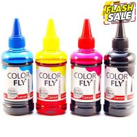 หมึกเติมปริ้นเตอร์ Canon /Brother /Epson /HP ขนาด 100 ml. Color Fly แท้ #หมึกสี  #หมึกปริ้นเตอร์  #หมึกเครื่องปริ้น hp #หมึกปริ้น  #ตลับหมึก