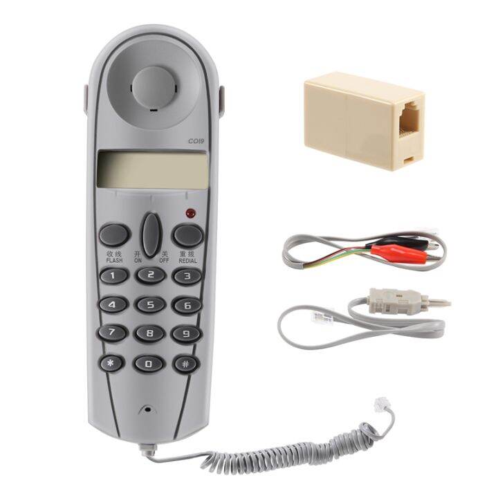 Telephone Phone Butt Test Tester Lineman Tool Network Cable Set Device