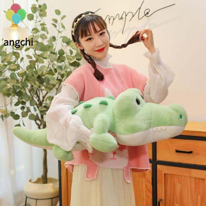 ANGCHI Hugging Pillows Crocodile Plushies Toy Stuffed Animal Crocodile ...