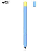 Silicone Stylus Protective Case Contrast Color Double Caps Pen Skin Sleeve Holder Compatible For Xiaomi Inspiration Smart Pen