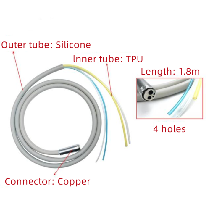 6-4-2-hole-dental-silicone-hose-with-fitting-for-high-low-speed-air-turbine-handpiece-dental-material-dental-chair-accessories