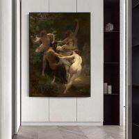 การทำสำเนาที่กำหนดเองภาพวาดสีน้ำมันที่มีชื่อเสียง William Adolf Berg Canvas Living Room Nordic Home Decor Picture HD Print