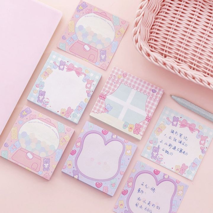 pink-girl-ins-style-memo-pad-n-times-sticky-notes-memo-notepad-cute-planner-stickers-bookmark-stationery