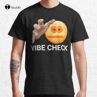 Vibe Check Screen Reaching Meme Classic T Shirt Cotton Tee Shirt Unisex Custom Aldult Teen Unisex Digital Printing Tee Shirt XS-6XL