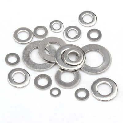 DIN9021 Stainless steel 304 Large Flat washer Plain Gasket for M2.5 M3 M3.5 M4 M5 M6 M8 M10 M12 Screw Bolt Nails  Screws Fasteners