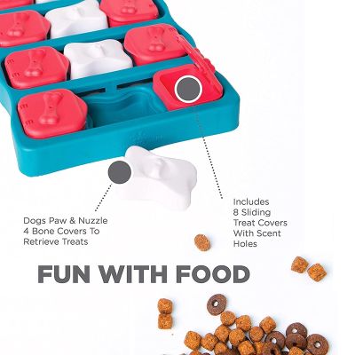 ใหม่กล่องสมบัติมือถือรั่วอาหารลูกสุนัขสุนัขเกมปริศนาแบบโต้ตอบของเล่นข่าวกรองของเล่นสนุกคุณภาพสูง