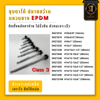 DKZ สกรูยิงหลังคาเมทัลชีทClass3 ปลายสว่านแหวนยางEPDM