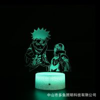 [Free ship] Cross-border Sasuke Kakashi creative gift colorful night light touch remote control