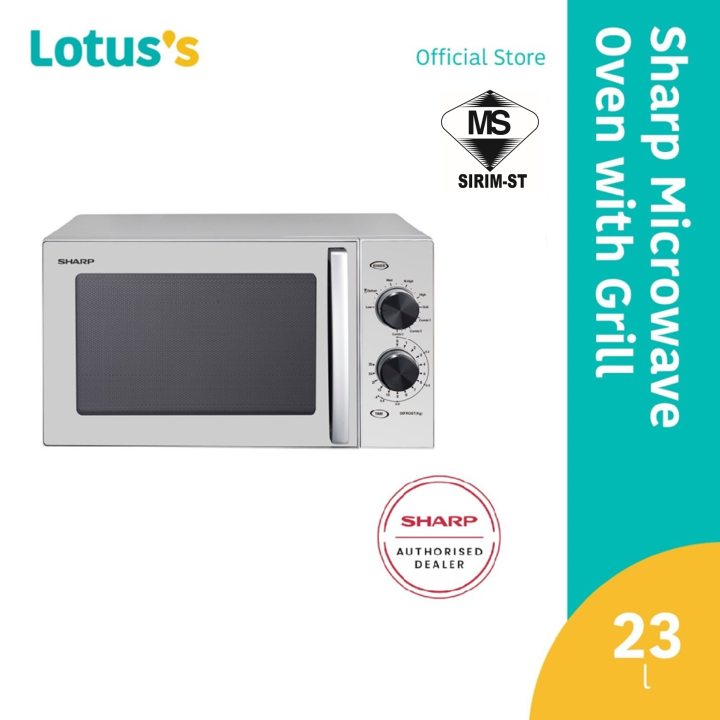 Sharp Microwave Oven with Grill 23L R639ES Lazada
