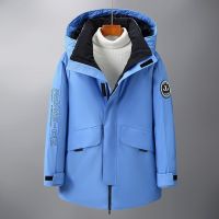 ☈✾✵ Luxury Down Coat Jacket Workwear New Coats for Men Intensification Korean Outdoors Puffer Jackets Snow