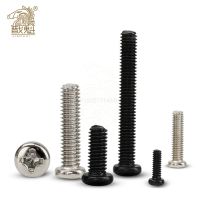 304 Stainless Steel Pan Head Screw Bolts M1 Stainless Steel - 50x M1 M1.2 M1.4 M1.6 - Aliexpress