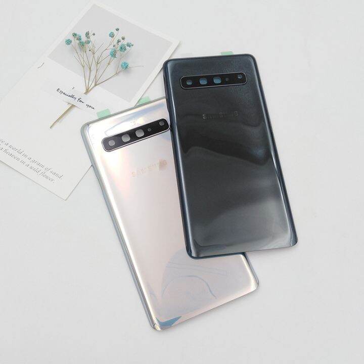 shine-electron-เคสฝาหลังปิดโทรศัพท์หลังกระจกด้านหลังสำหรับ-samsung-galaxy-s10น้ำหนัก5g-ใหม่สำหรับเปลี่ยน-g977ขนาด5g-พร้อมสติ๊กเกอร์ติดเลนส์กล้องถ่ายรูป