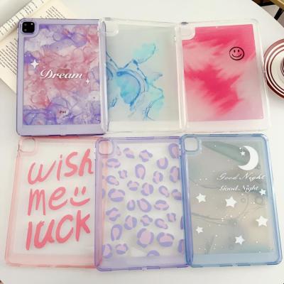 Case สำหรับ Samsung Galaxy Tab A8 10.5 X200 X205 Tab S6 Lite P610T220T870X700วาดสีกันกระแทกปลอดภัยแท็บเล็ตปก