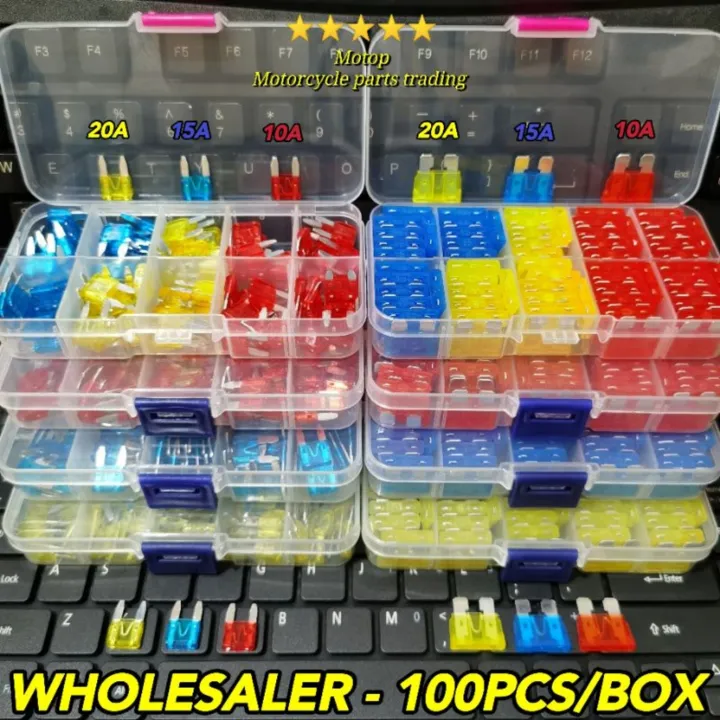 MOTORCYCLE FUSE & CAR FUSE STANDARD FUSE & MINI FUSE BLADE TYPE