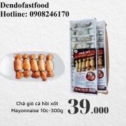 Chả giò Cá Hồi xốt Mayonnaise 10c-300g Premium