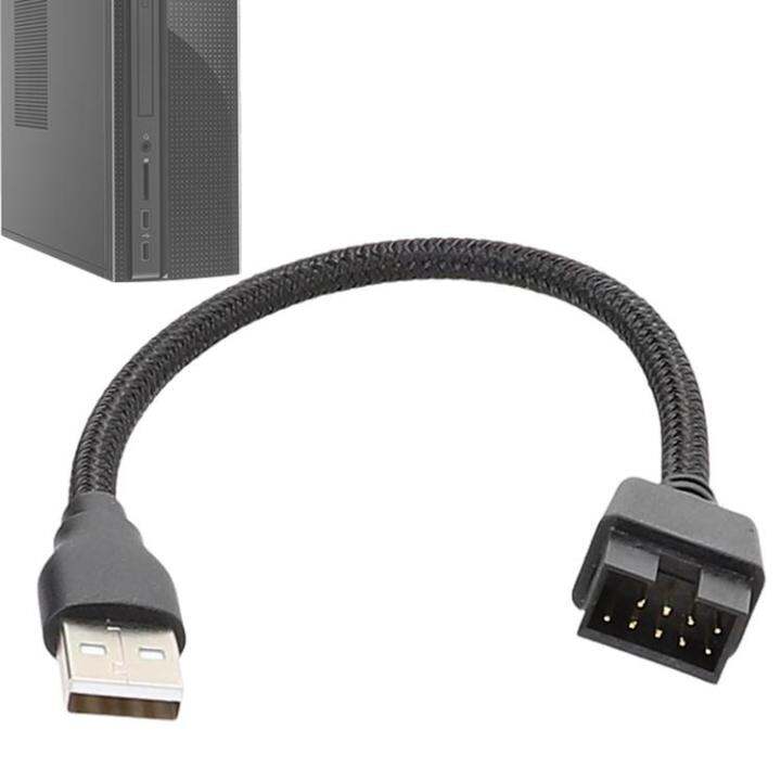 9 Pin USB Header USB to DB9 Pin Female Converter Cable 9-Pin USB ...