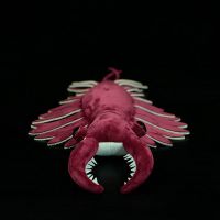 【CW】53X33CM Anomalocaris Plush Toy Simulation Shovel-shaped Shrimp Original Paleontology Series Sea Creatures Model Doll Girls Gifts