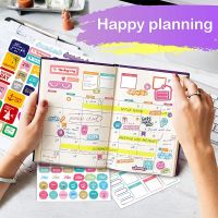650Pcs Planner Stickers Scrapbooking School Stationery Diary Accessories Lable