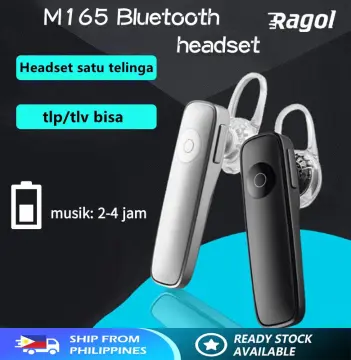 M165 Wireless Bluetooth-compatible Earphone In-ear Mini Hands Free Call  Stereo Music Headset with Microphone for Smart Phones