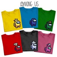 ▥Among Us เสื้อยืด | เสื้อยืดผู้ชาย | เสื้อยืดผู้หญิง | สไตล์แฟชั่นที่เรียบง่าย ชุดลำลอง