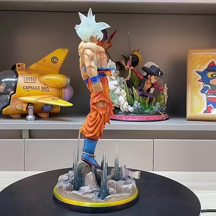 32cm Dragon Ball Z Ultra Instinct Goku Figure Gk Anime Figure