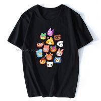 Men T-shirt Animal Crossing Chibi Tshirt T Shirt Cotton Tees Tops Anime Harajuku  GDVY