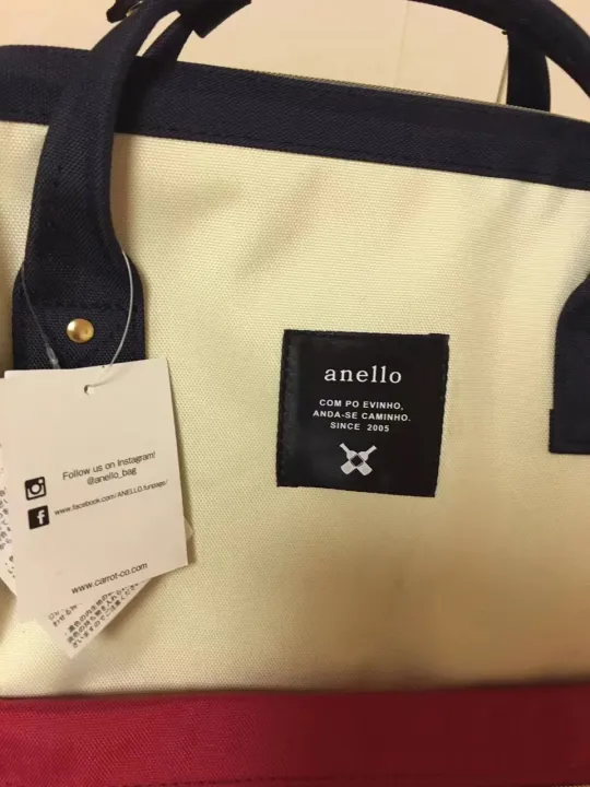 anello-แท้100-canvas-backpack-มีป้ายกันปลอม-รุ่นผ้า-กระเป๋าเป้สะพายหลัง