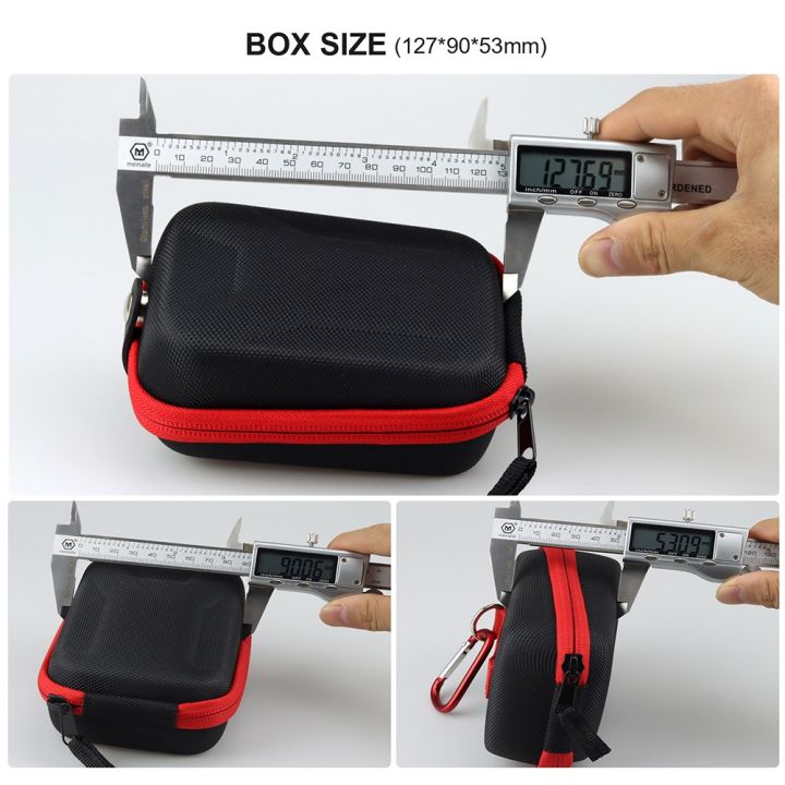 คลังสินค้าพร้อม-90x5-127x-3มม-กระเป๋าหิ้วคุณภาพสูงแม่เหล็กสีดำ-แดงกระเป๋ากล้อง