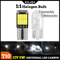 【เก็บเงินปลายทาง】Kalada มาใหม่ ไฟหรี่ ไฟส่องป้ายทะเบียน(ราคาต่อ 1 หลอด)  T10/W5W LED 4014 26SMD มีหลายสีให้เลือก 12V รุ่นใหม่ ตัวสั้น รถยนต์ มอเตอร์ไซค์